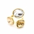 bague en acier inoxydable femme