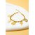 Bracelet Gourmette Femme croix religieuse En Acier Inoxydable