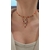 collier femme breloque religieux chic