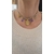 collier femme grigri corse porte bonheur doré