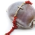 bracelet croix et corail femme