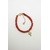 Bracelet enfant corail avec croix religieuse