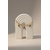 Collier fantaisie beige nacré corail rouge véritable