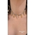 collier grigri femme croix couleur argent
