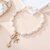 Collier blanc femme bohème coquillages