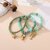 Bracelet breloque homard style haute fantaisie lot de 3 bleu