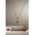 Collier corail véritable & porte bonheur Corse