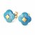 puce-d-oreilles-or-jaune-turquoise