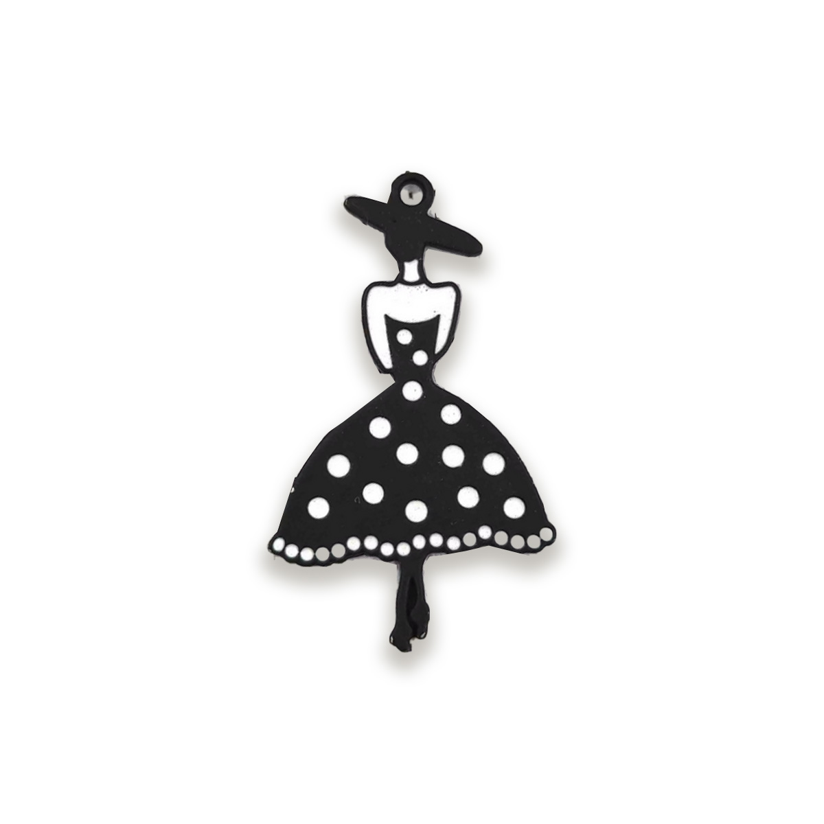 Porte-aiguille-Needle-reminder-aimanté-attrape-aiguille-Femme-retro-robe-noir-kits-broderie-facile-Needle-pop0