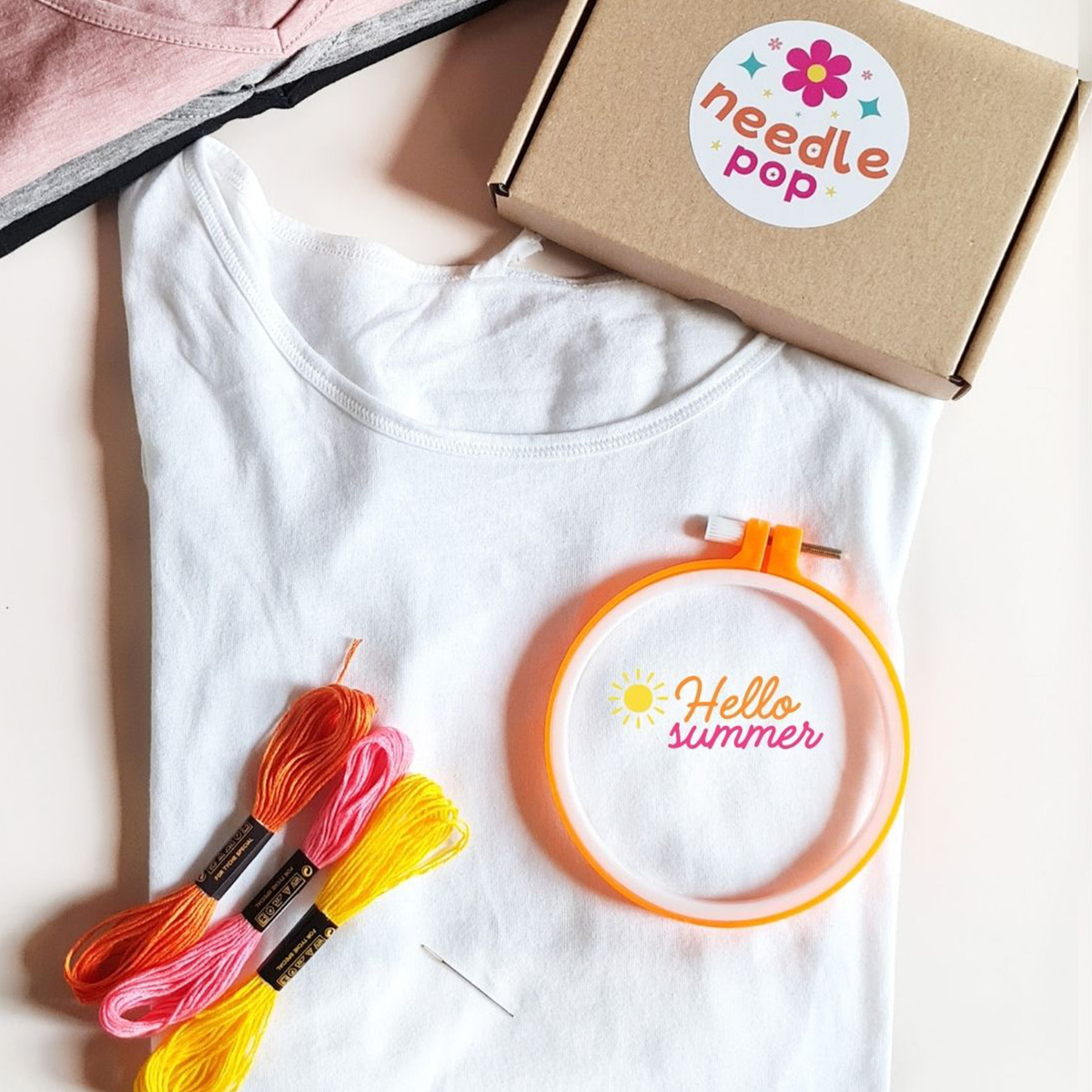 kit-broderie-hello-summer-DIY-broderie-facile-Needle-pop