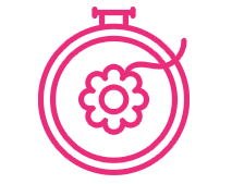 icon tambour rose