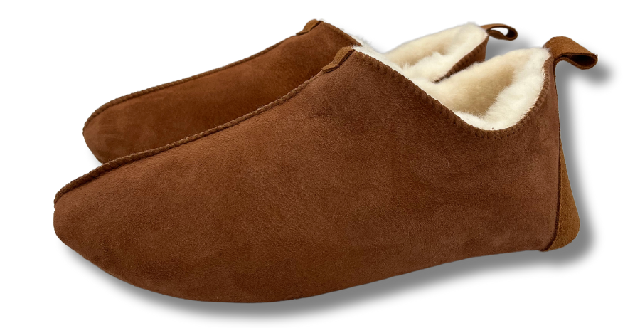 chaussons carca en peau de mouton