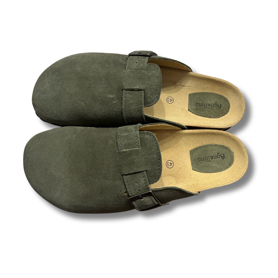 sabot vert kaki agnellina1 (1)