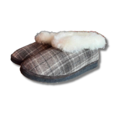 chaussons en peau de mouton