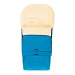 Chancelière bébé 3 en 1 Womar en laine de mouton turquoise foncé