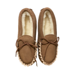 Mocassins en peau de mouton marron photo 4