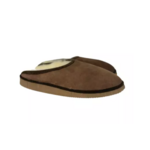Pantoufles en Peau de Mouton Chocolat