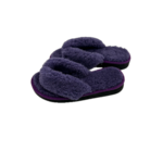 Tongues en peau de mouton violettes photo 2