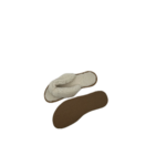 Tongues en peau de mouton blanches photo 3