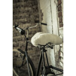 Selle de vélo en peau de mouton véritable photo 5