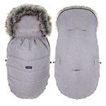 Frosto Plush Melange Light grey.,