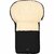 Chancelière poussette Womar S6 en laine de mouton noire