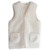 Gilet en laine naturelle pour adulte Blanc (1)