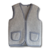 gilet laine gris