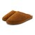 Mules en peau de mouton marron pour femme et homme