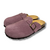Sabots rose liege et cuir