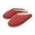 Mules / Pantoufles en Peau de Mouton Rouge