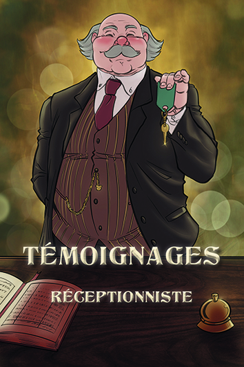 cartes réceptionniste