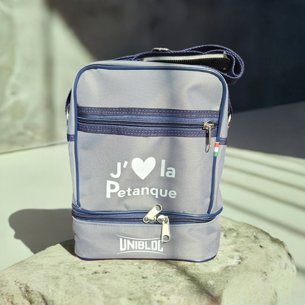 j aime la pétanque gris
