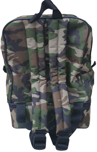SAC A DOS VERT MILITAIRE DE DOS