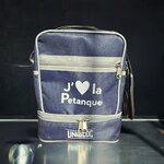 j aime la pétanque bleu foncé