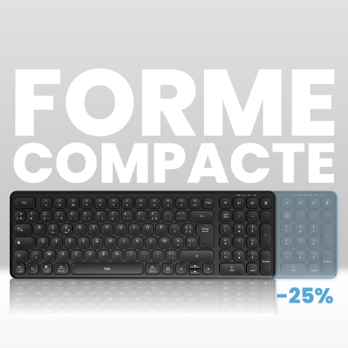 clavier-ergonomique-sans-fil-rechargeable-slim-pro-compact-avec-forme-compacte