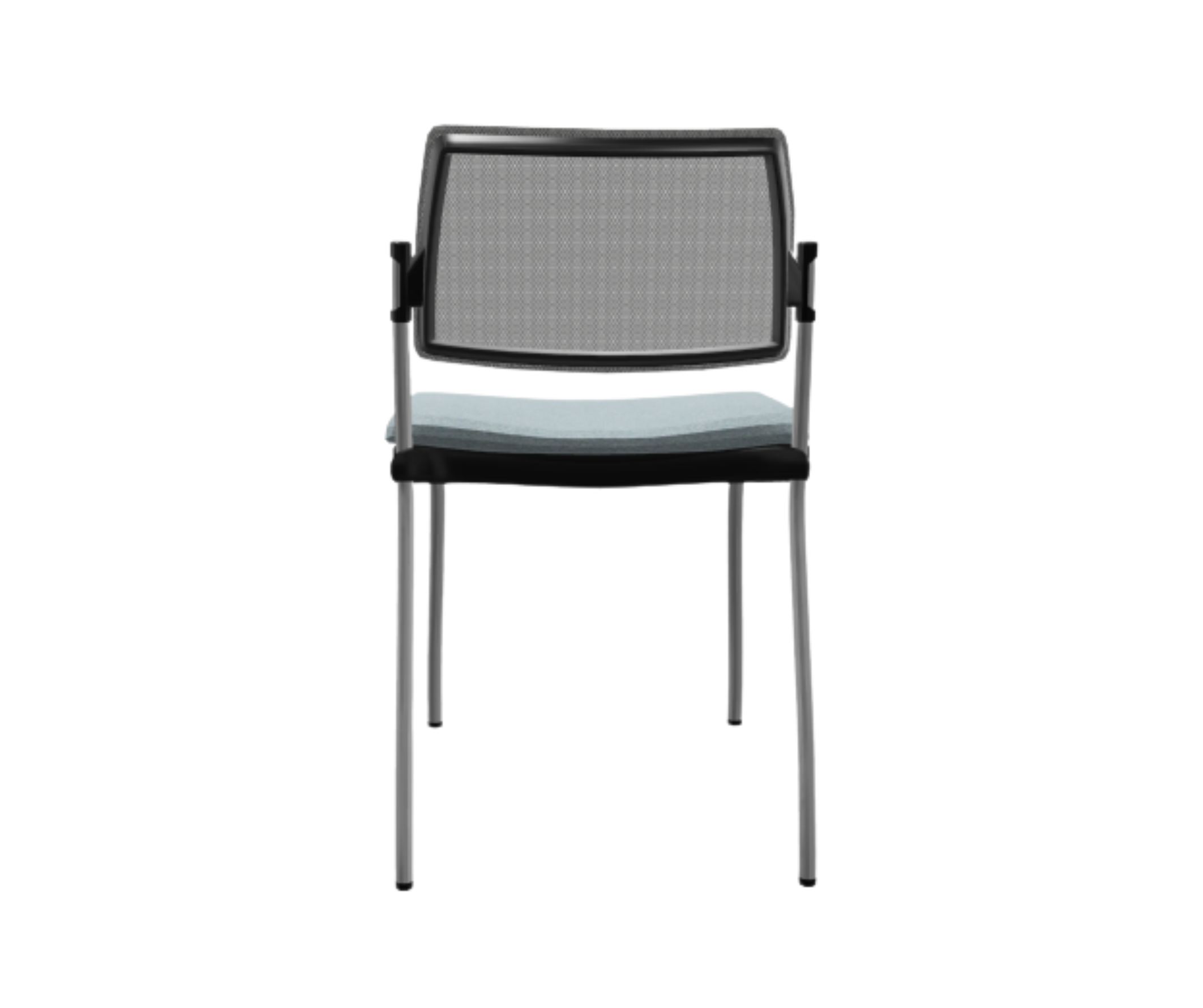 chaise-inventiv-dos-résille-pieds-gris-de-dos