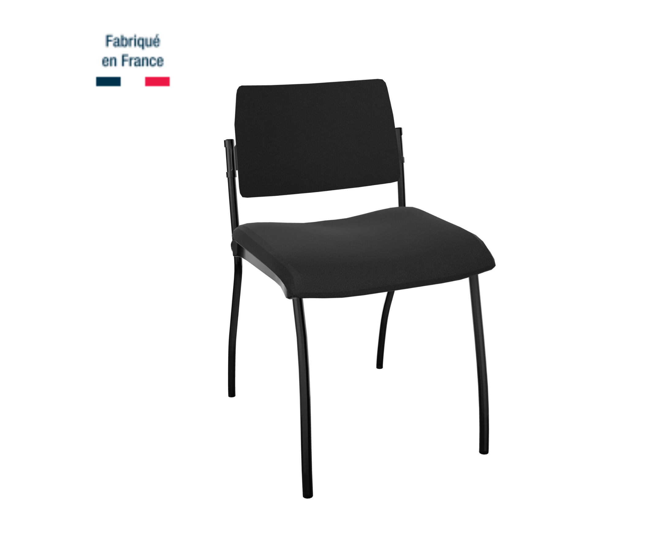 chaise-inventiv-dos-tissu-pieds-noirs