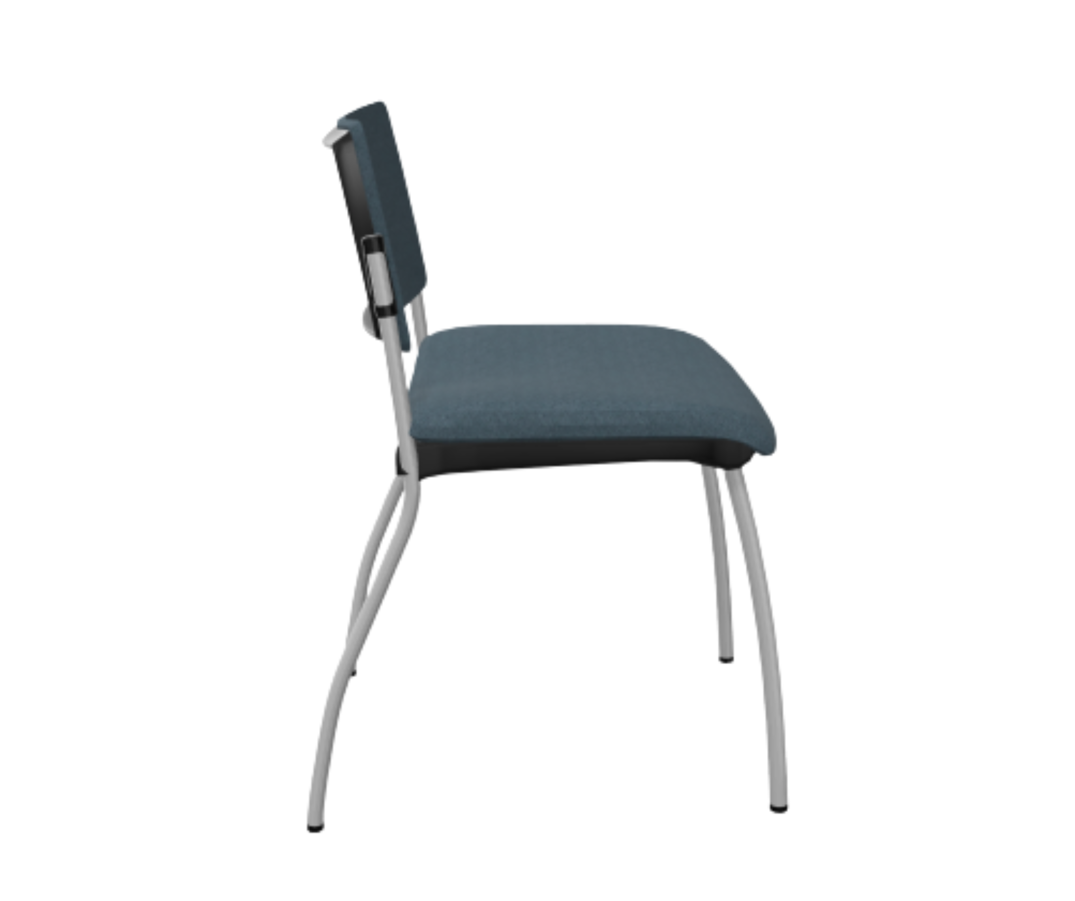 chaise-inventiv-dos-tissu-pieds-gris-alu-de-côté