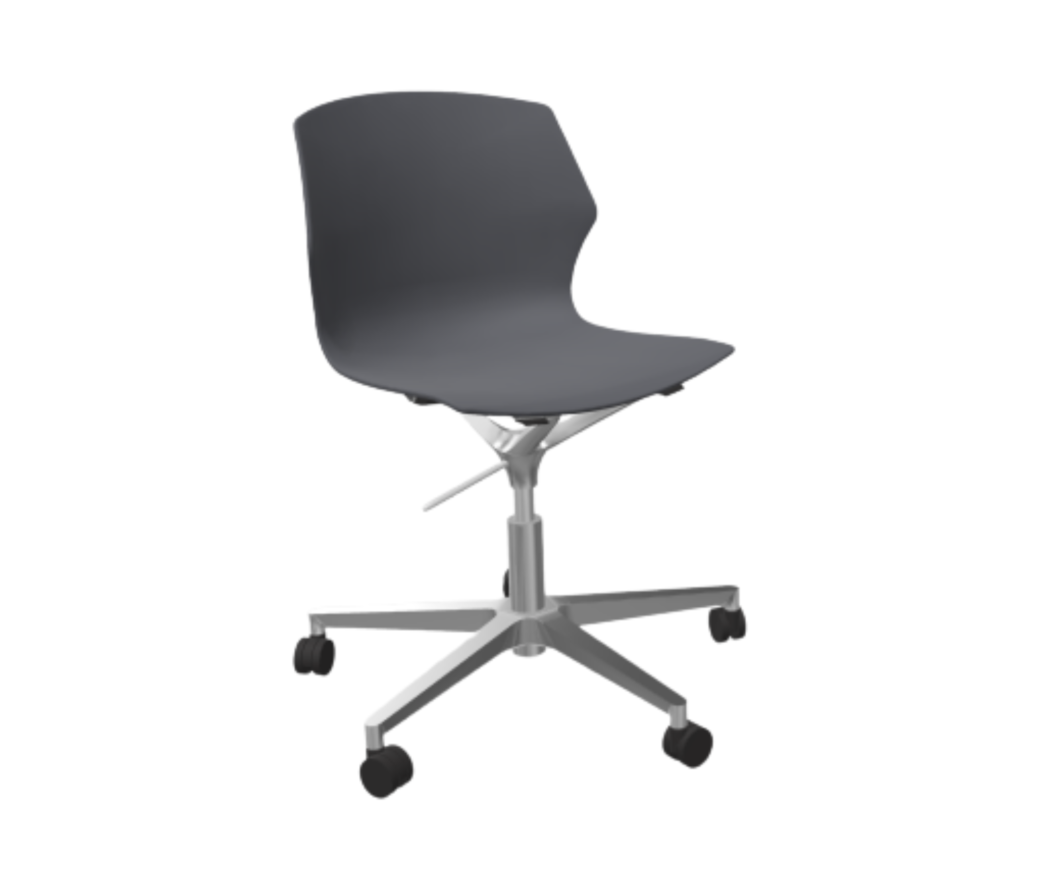 chaise-visiteur-no-frill-a-roulettes