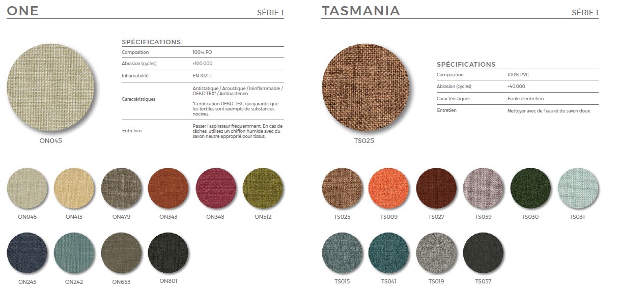 tissus SERIE 1 ONE TASMANIA