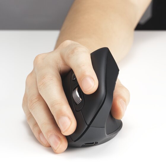 Prise en main souris verticale Kensington MY630 EQ position naturelle poignee de main