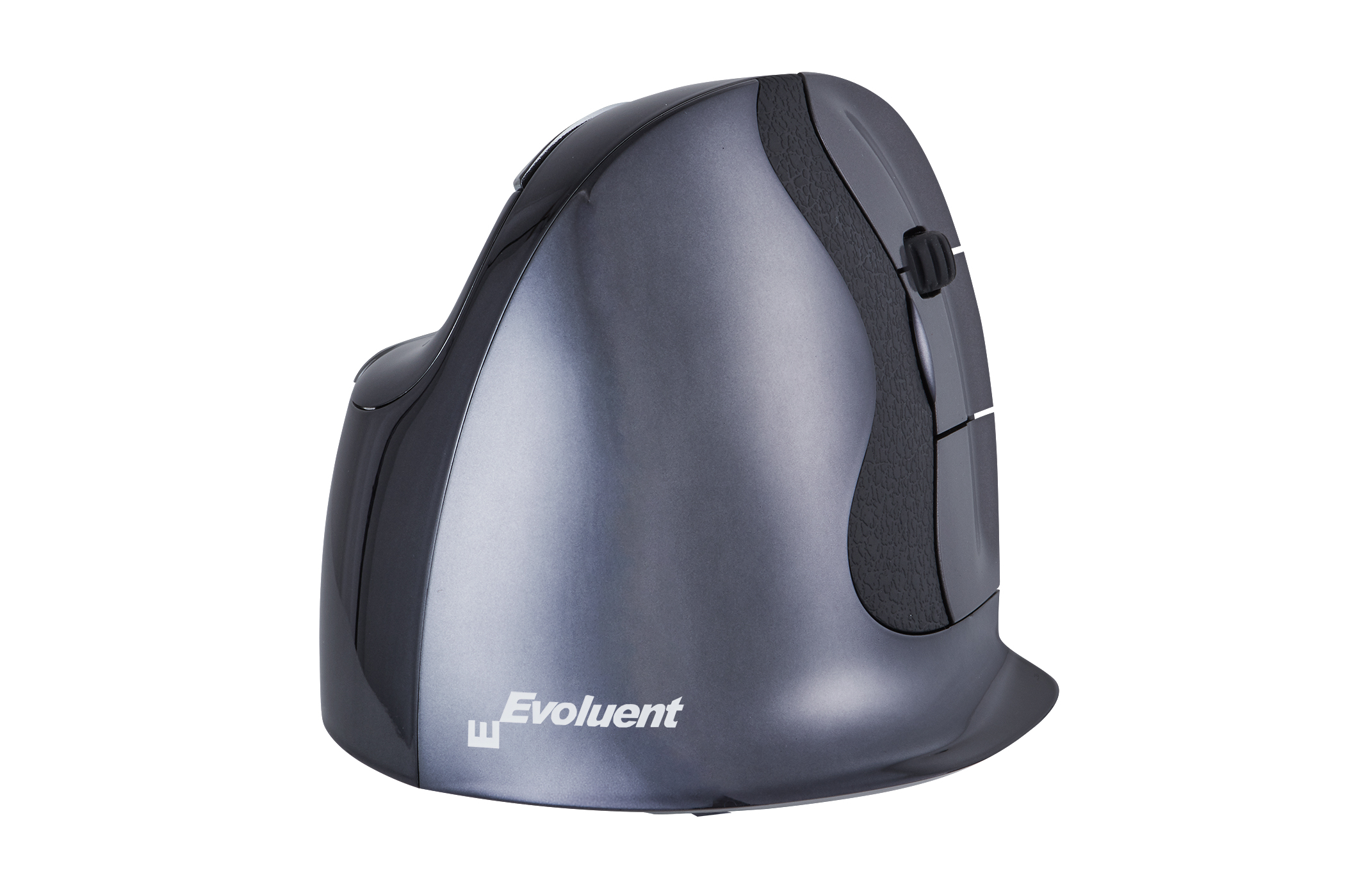 Evoluent D BakkerElkhuizen souris verticale ergonomique filaire sans fil 6 boutons noire chrome