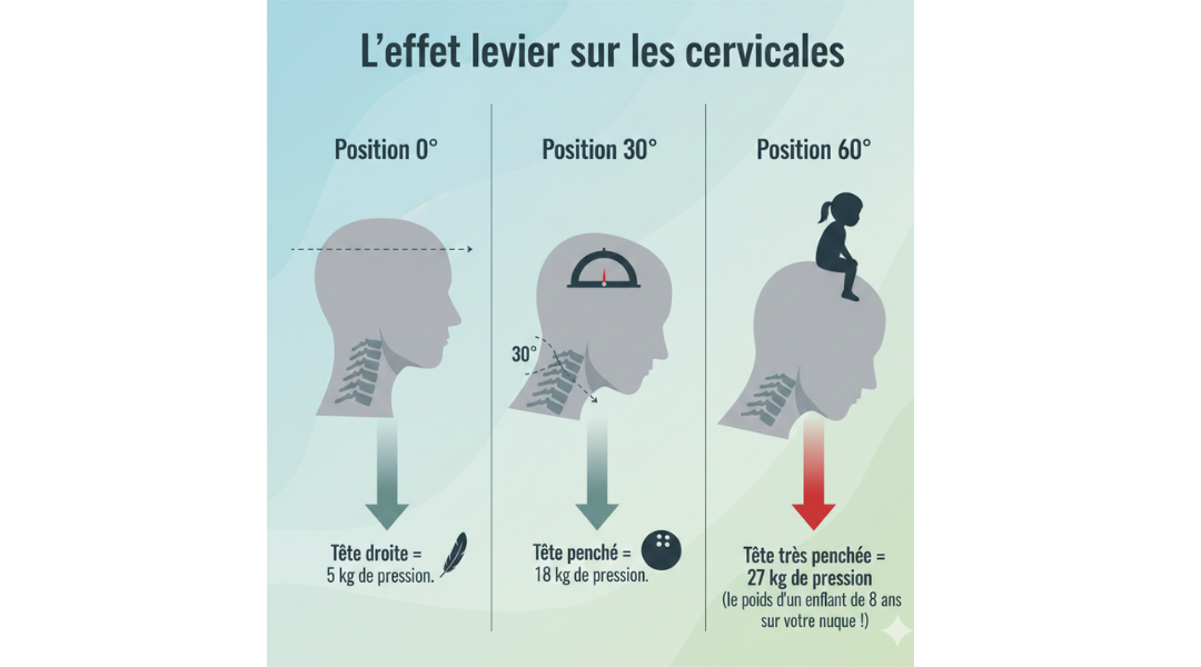 effet levier sur les cervicales