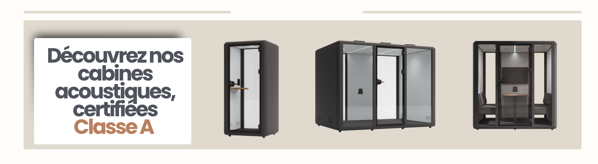 CABINE ACOUSTIQUE