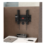 alcove-acoustique-push-4-places-avec-support-ecran