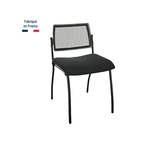 chaise-inventiv-dos-résille-noir