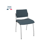 chaise-inventiv-dos-tissu-pieds-gris-alu