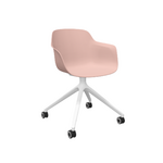 chaise-de-reunion-a-roulettes-weekly-meet-rose-blanche