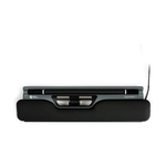 ErgoSlider Plus BakkerElkhuizen souris centrale ergonomique ambidextre barre roulettes noire